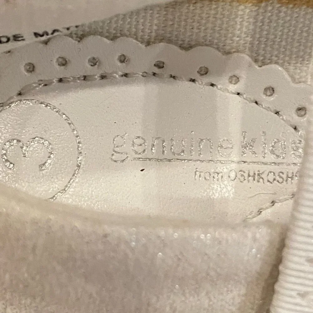 Carters + Genuine Kids Shoe Bundle Pink White Baby/Toddler  Size 3